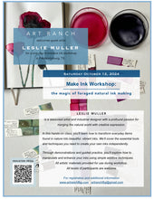 Load image into Gallery viewer, MAKE INK: The Magic of Foraged Natural Ink-Making, instructed by Leslie Muller
